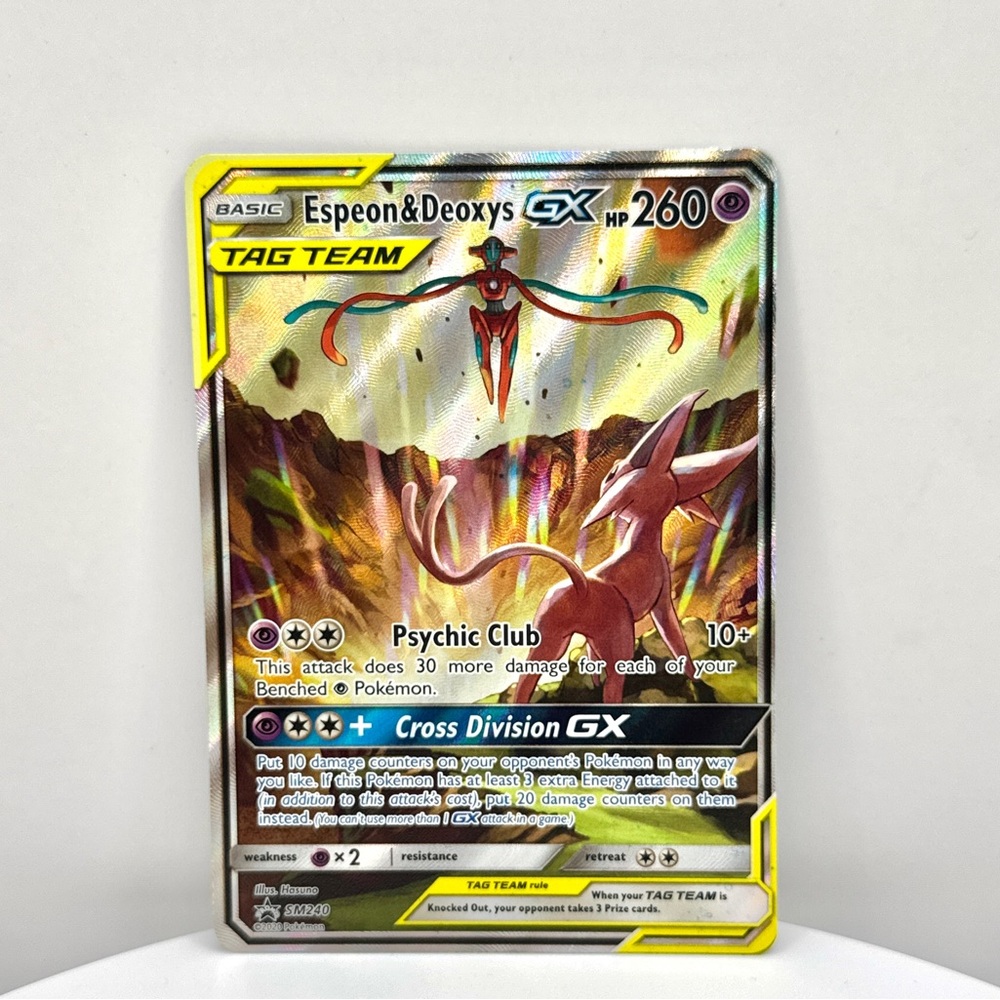 Pokemon ~ Espeon & Deoxys Card